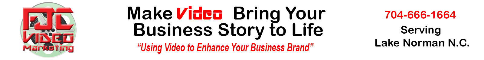 FJC VIDEO Marketing Denver NC 704-666-1664 Logo